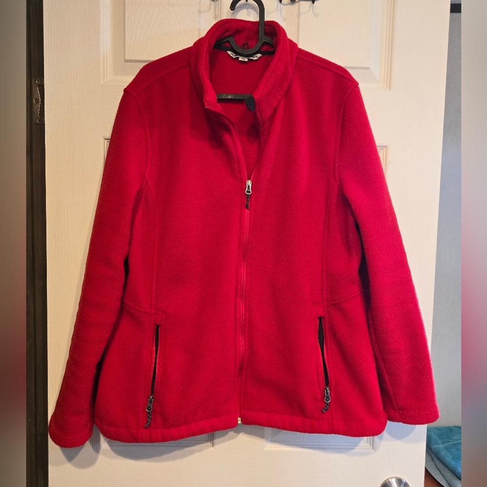 Zip up coat